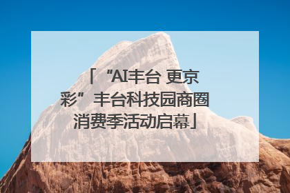“AI丰台 更京彩”丰台科技园商圈消费季活动启幕