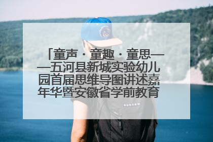 童声・童趣・童思——五河县新城实验幼儿园首届思维导图讲述嘉年华暨安徽省学前教育教研基地园项目阶段性成果展示活动