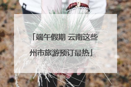 端午假期 云南这些州市旅游预订最热