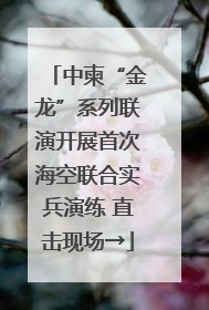 中柬“金龙”系列联演开展首次海空联合实兵演练 直击现场→