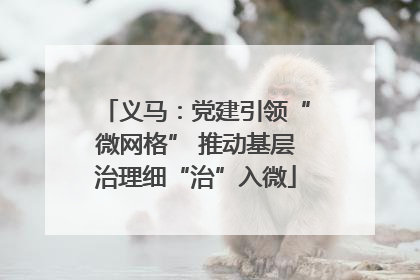 义马：党建引领“微网格” 推动基层治理细“治”入微