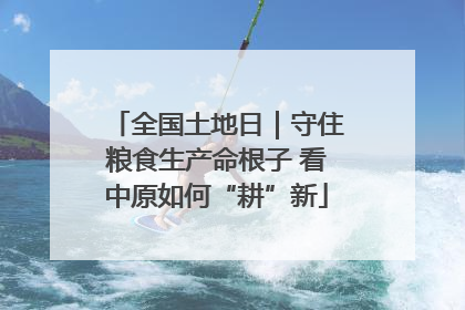 全国土地日｜守住粮食生产命根子 看中原如何“耕”新