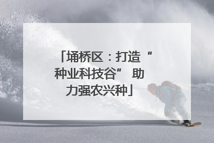 埇桥区：打造“种业科技谷” 助力强农兴种
