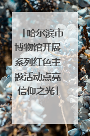 哈尔滨市博物馆开展系列红色主题活动点亮信仰之光