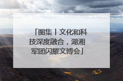 图集丨文化和科技深度融合，湖湘军团闪耀文博会
