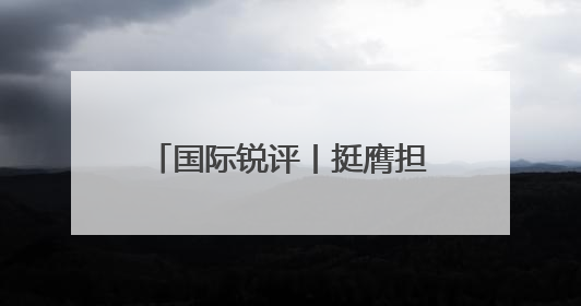 国际锐评丨挺膺担当，中俄并肩对世界负起“特殊责任”