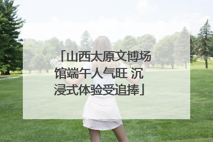 山西太原文博场馆端午人气旺 沉浸式体验受追捧
