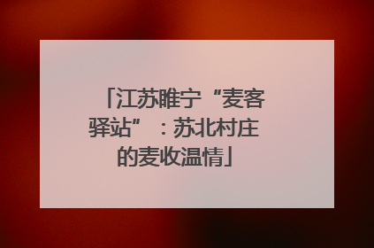 江苏睢宁“麦客驿站”：苏北村庄的麦收温情