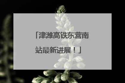 津潍高铁东营南站最新进展！