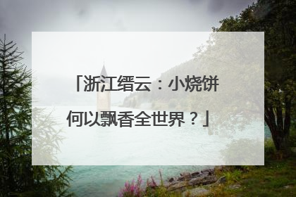 浙江缙云：小烧饼何以飘香全世界？