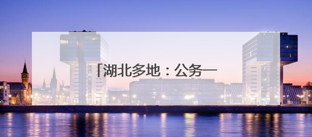 湖北多地：公务一律扫码吃食堂！