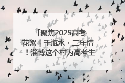 聚焦2025高考·花絮｜千瓶水・三年情！淄博这个村为高考生递上“奋进清凉”