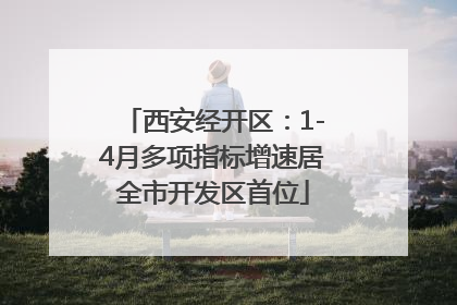西安经开区：1-4月多项指标增速居全市开发区首位