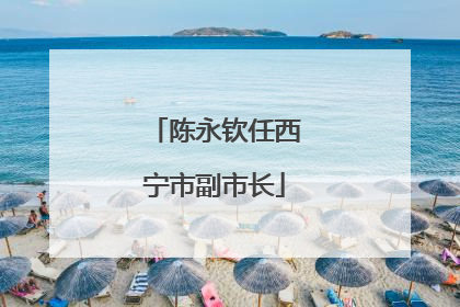 陈永钦任西宁市副市长
