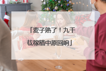 麦子熟了！九千载稼穑中原回响