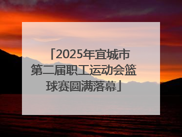 2025年宜城市第二届职工运动会篮球赛圆满落幕