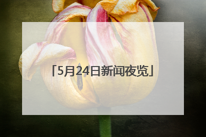 5月24日新闻夜览